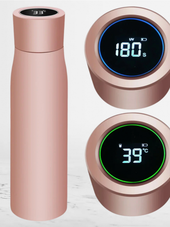 Smart Water Bottle with Double Insulation and LCD Display – 450ml